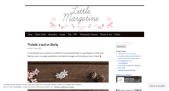 Desktop Screenshot of little-margotine.com